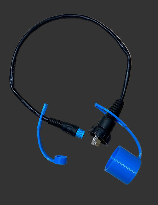 Garmin marine RJ45 network adapter weather cap for small to large connection