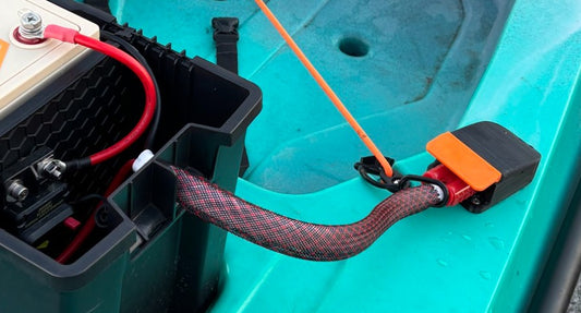 3DRigs Modified Block Plate for Rod Tube Replacement – Compatible with Old Town Kayaks – Multiple Design Options