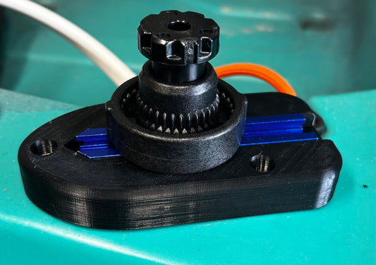 3DRigs Modified Block Plate for Rod Tube Replacement – Compatible with Old Town Kayaks – Multiple Design Options