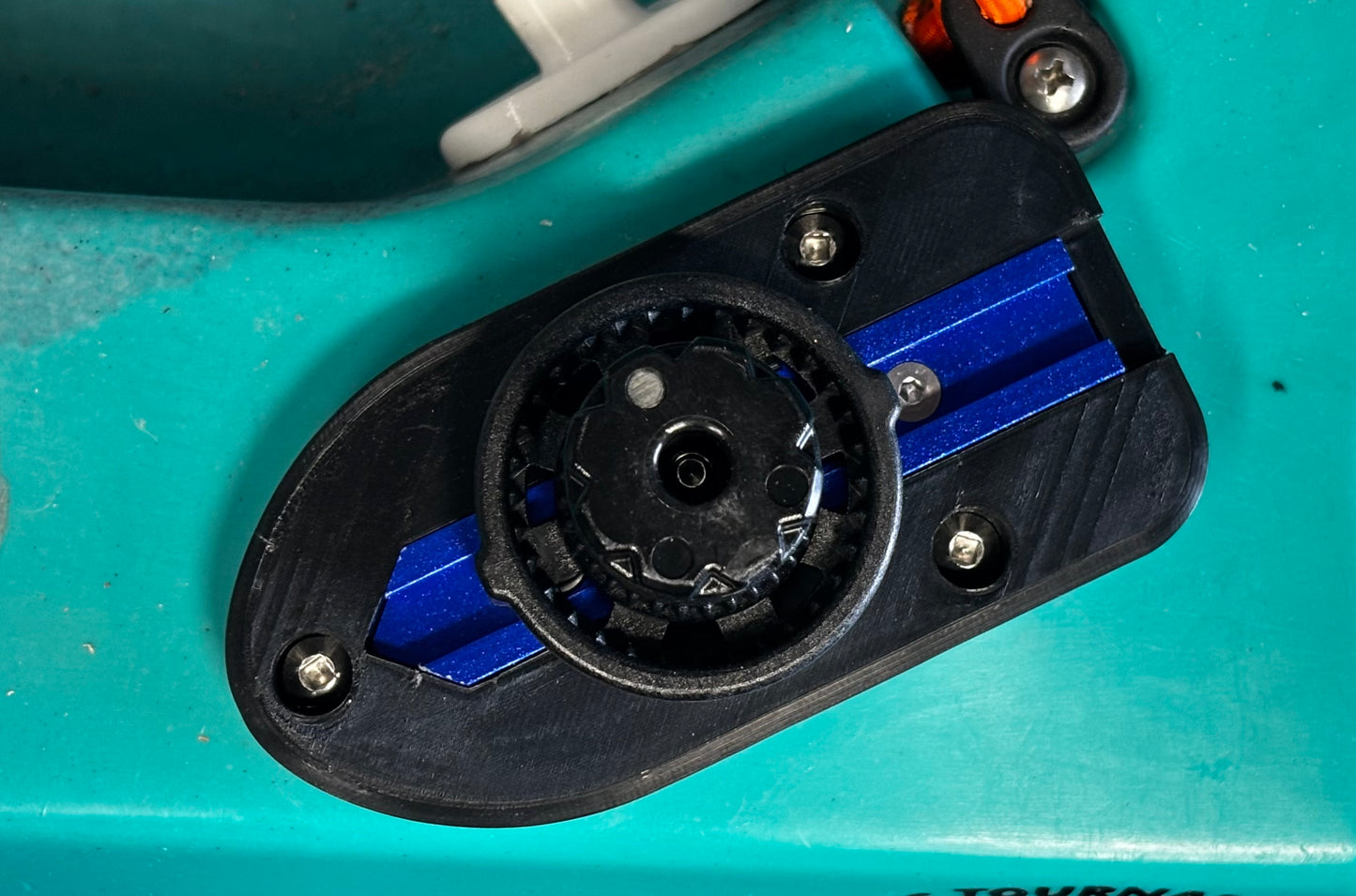 3DRigs Modified Block Plate for Rod Tube Replacement – Compatible with Old Town Kayaks – Multiple Design Options