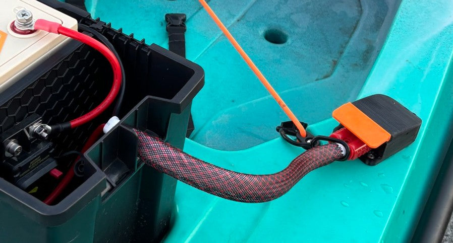 3DRigs Modified Block Plate for Rod Tube Replacement – Compatible with Old Town Kayaks – Multiple Design Options