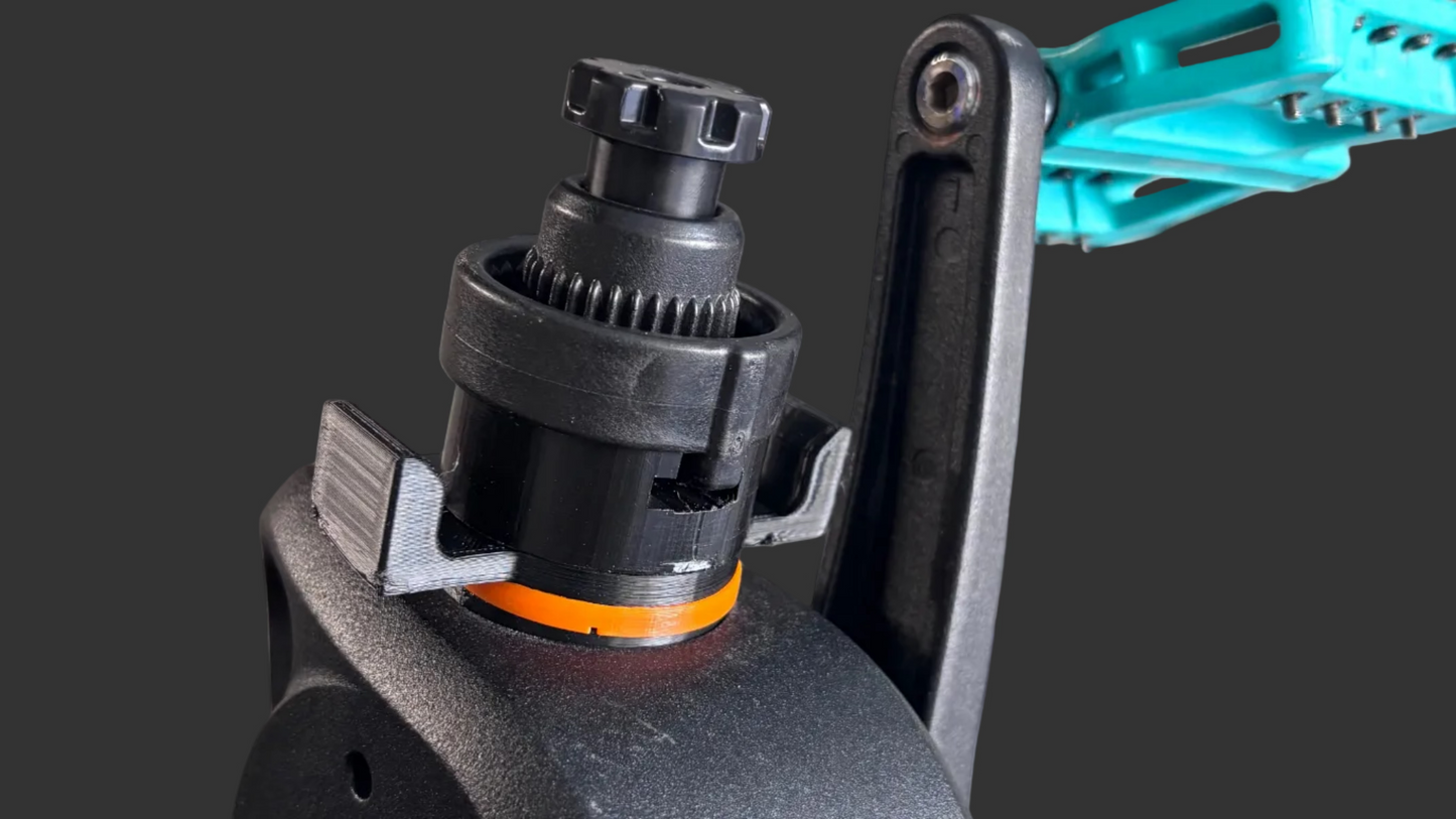 Old Town PDL T-Track+ Mount for Kayak Pedal Drive – Accessory Track Adapter with 1/4-20 Thread for Fish Finder, RAM Ball & Gear Mounts