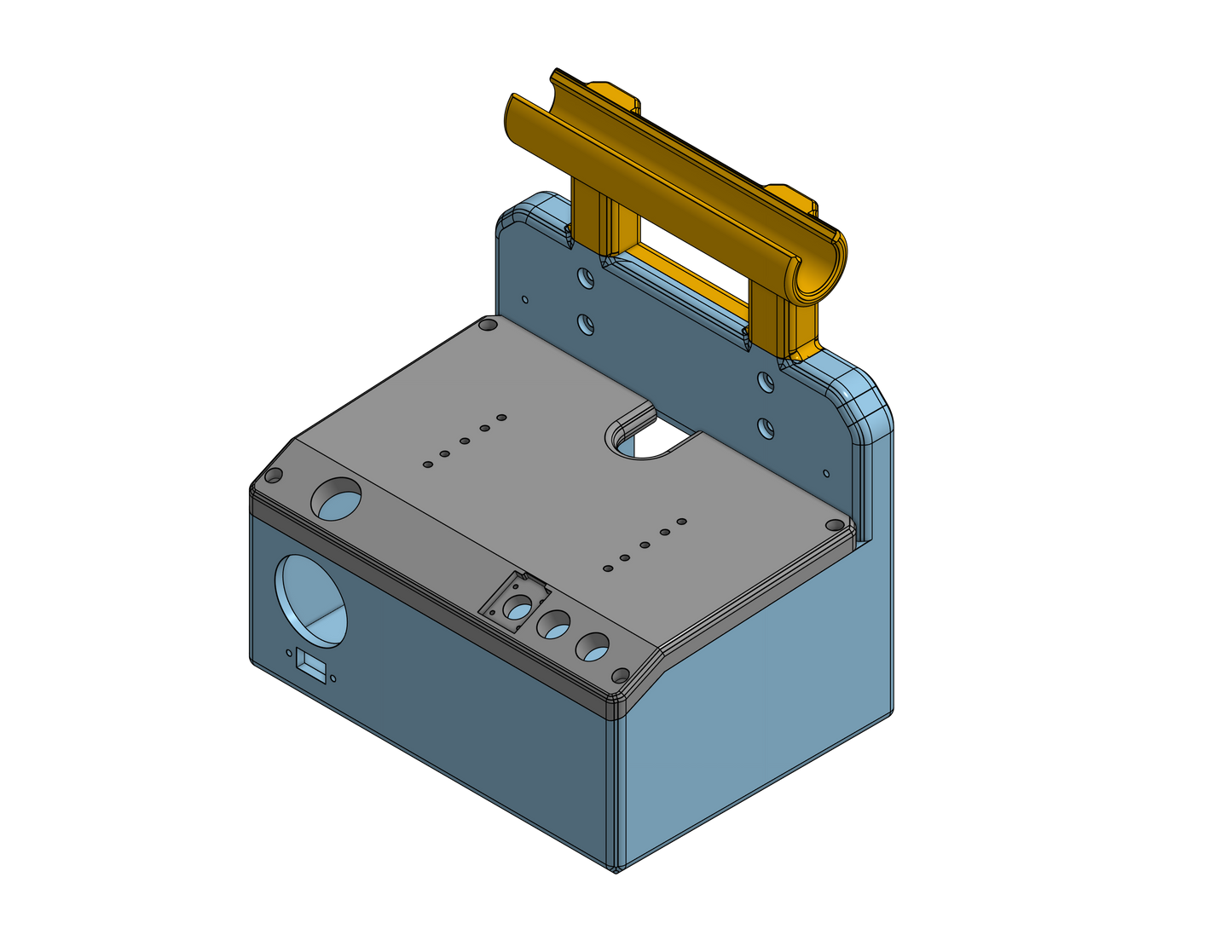 Livescope Shuttle stl and step file