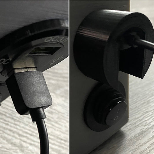 USB Outlet Water Deflector